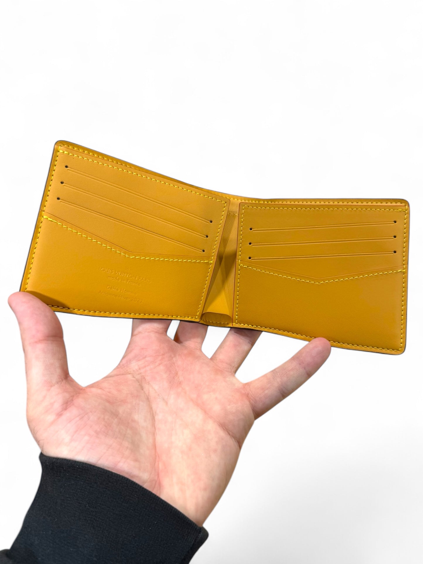Louis Vuitton Monogram "Blurry" Slender Wallet