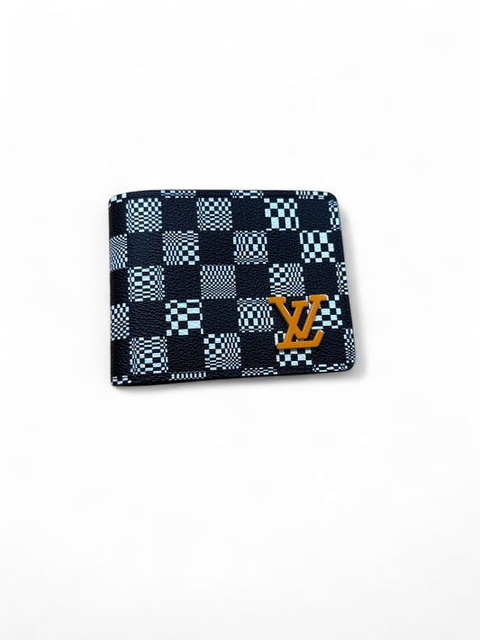 Louis Vuitton Distorted Damier Multiple Wallet (Black & White)