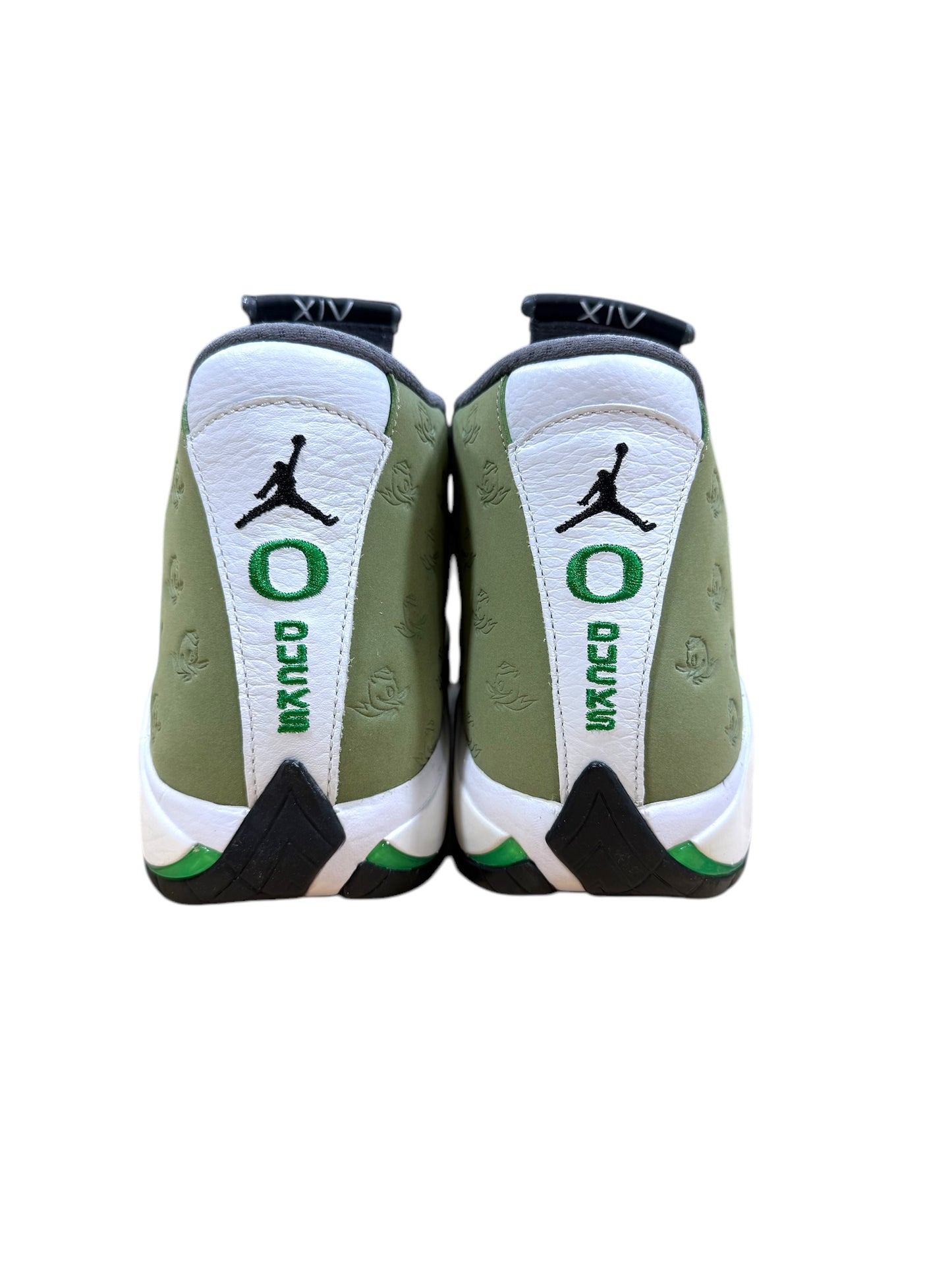 Oregon Air Jordan 14 PE (Green)