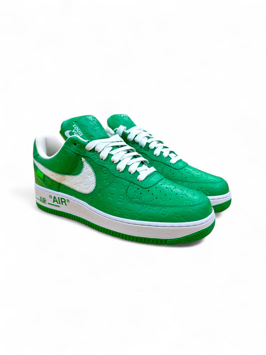 F&F Louis Vuitton Air Force 1 Green