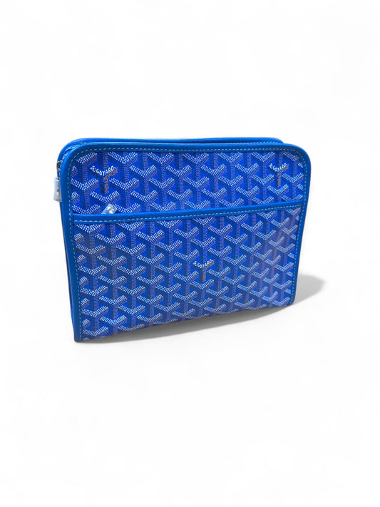 Goyard Jouvence MM Toiletry Bag (Sky Blue)