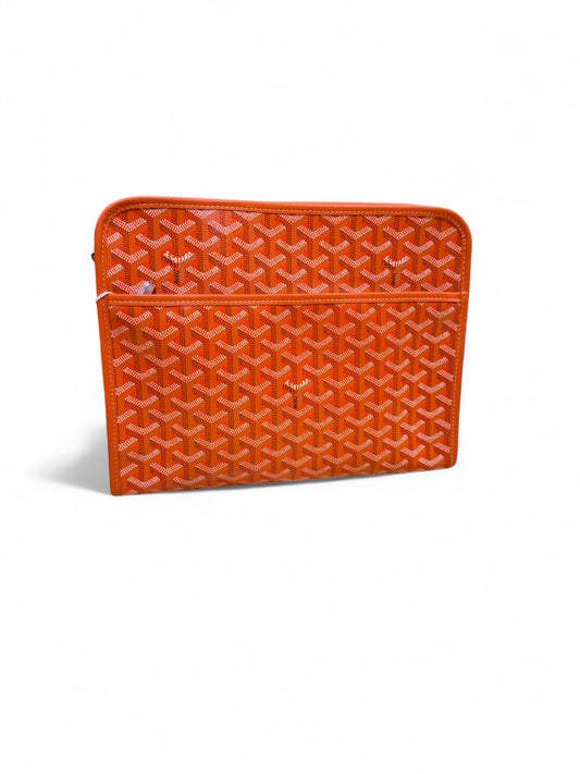 Goyard Jouvence GM Toiletry Bag (Orange)