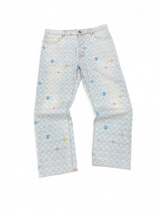 Louis vuitton x Tyler the creator monogram denim jeans