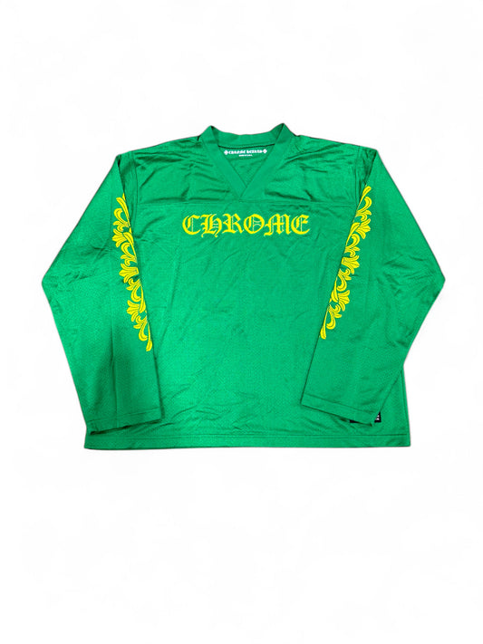 Chrome hearts mesh jersey long sleeve (Green/yelow)