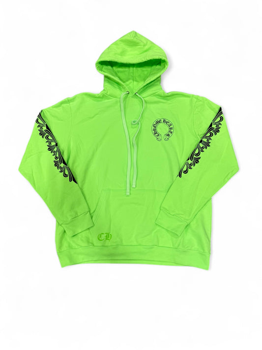 Chrome Hearts Miami Ultra Festival Hoodie (Neon Green / Black)