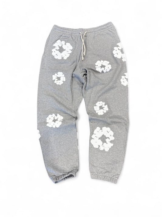 Denim Tears Cotton Wreath Sweatpants (Grey)