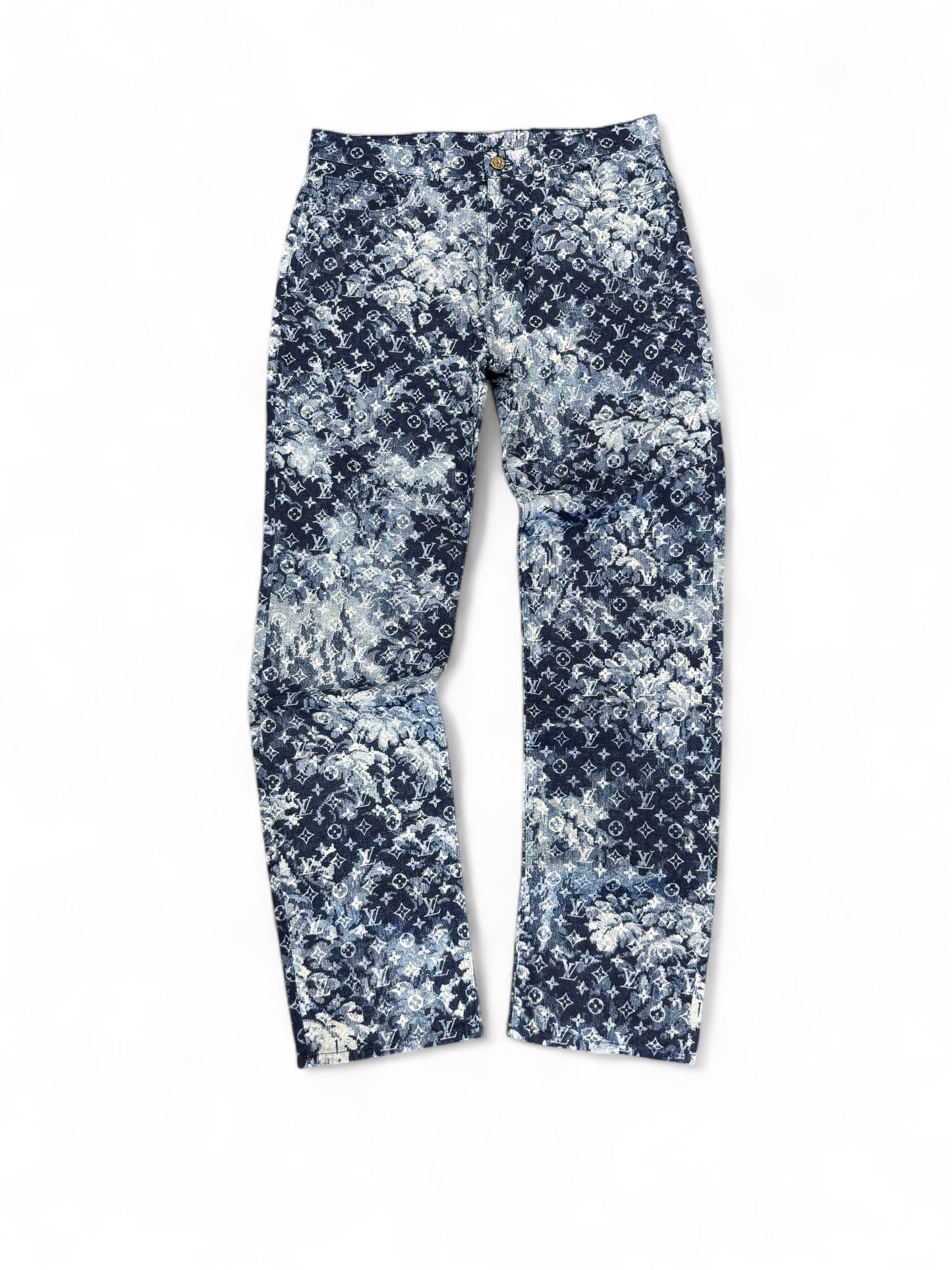 Louis Vuitton Tapestry Monogram Denim Jeans