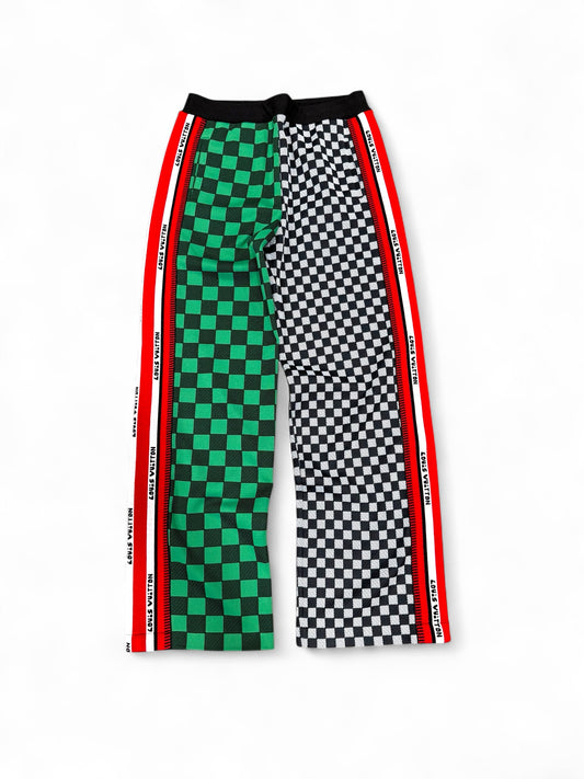 Louis Vuitton Damier Jacquard Leopard Track Pants