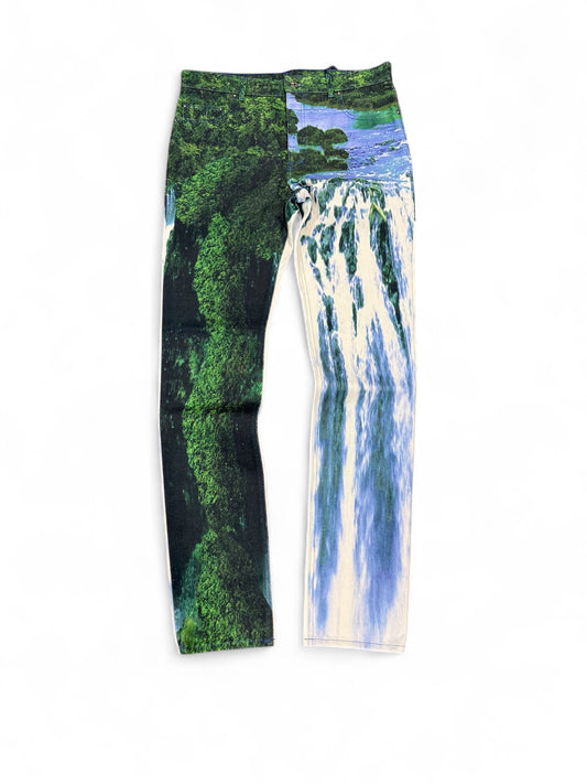 Louis Vuitton Slim Fit Lanscape Jeans
