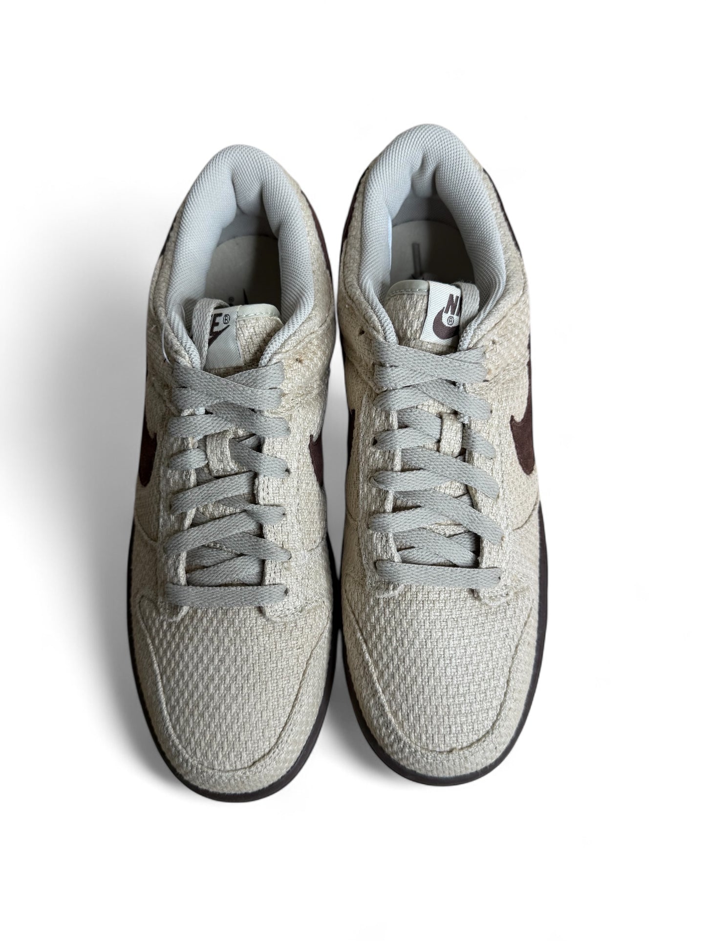 Net Brown Nike Dunk Low Hemp