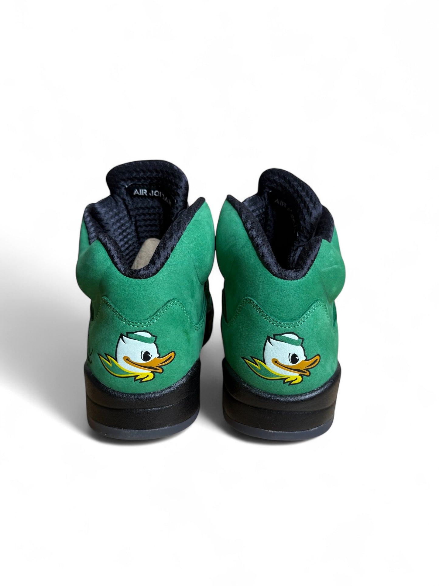 Oregon Ducks Air Jordan 5 PE (Signed By DJ Quik)