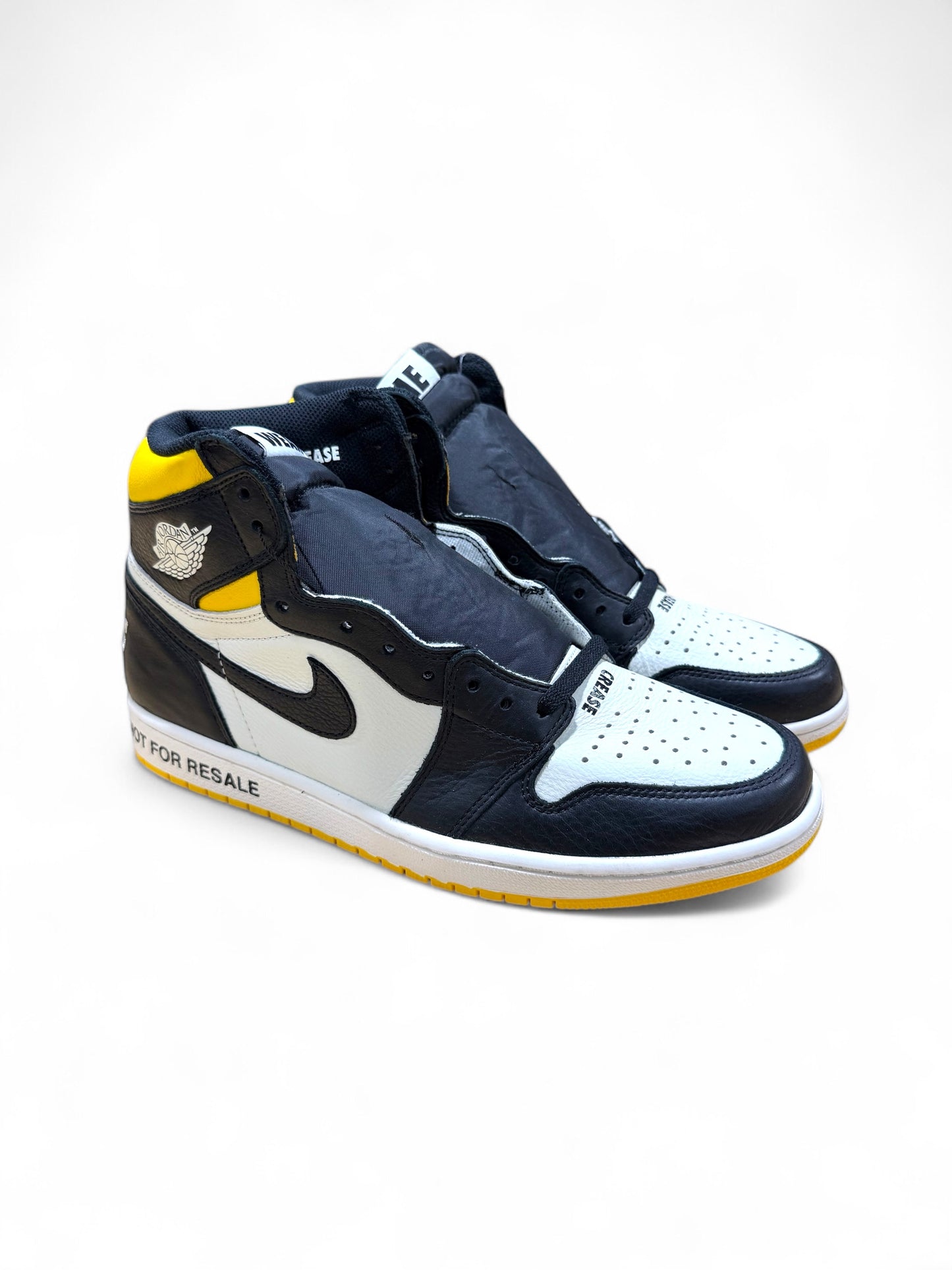 Not for resale Jordan 1 high "Maize"