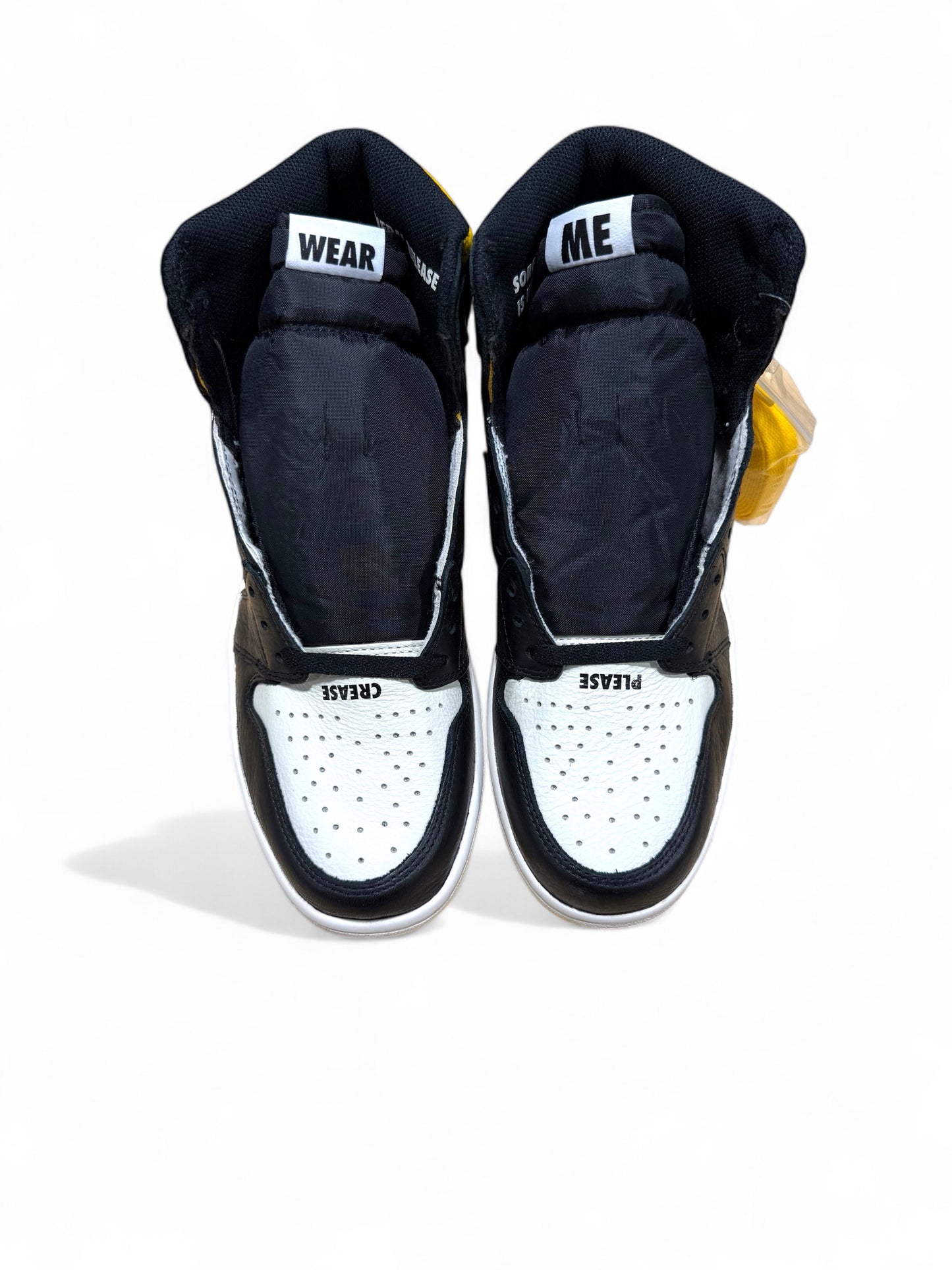 Not for resale Jordan 1 high "Maize"