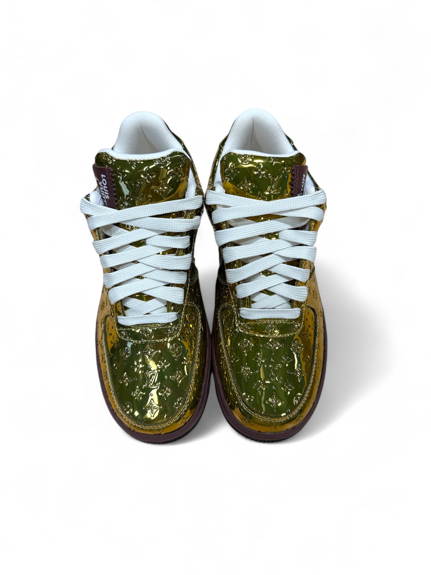 Louis Vuitton x Nike Air Force 1 "Gold"