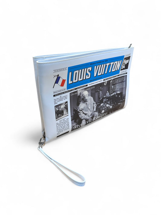 Louis Vuitton Newspaper Clutch