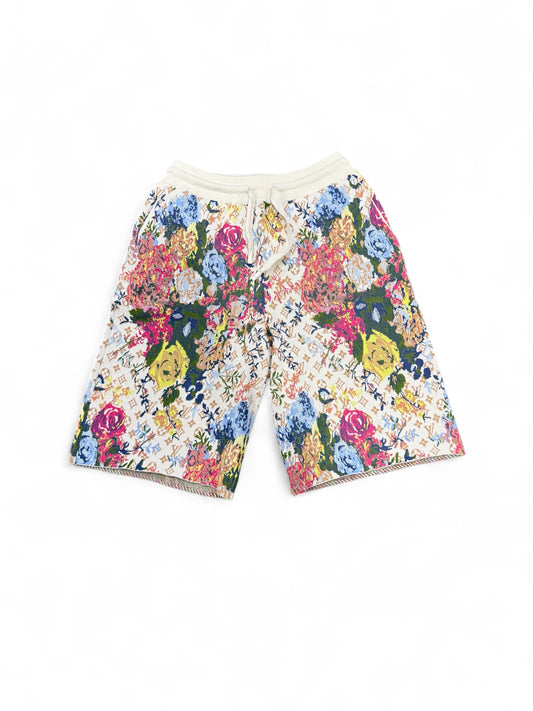 Louis Vuitton Floral Monogram Tapestry Shorts
