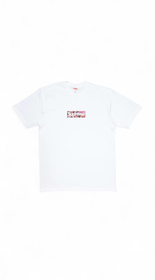 Supreme x Takashi Murakami COVID-19 Relief Box Logo Tee