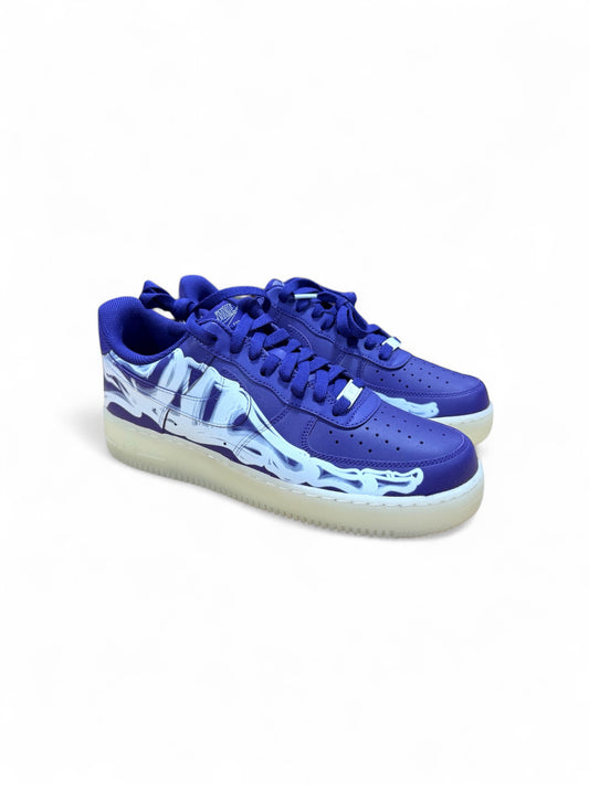 Nike Air Force 1 Purple Skeleton (2021 Halloween)