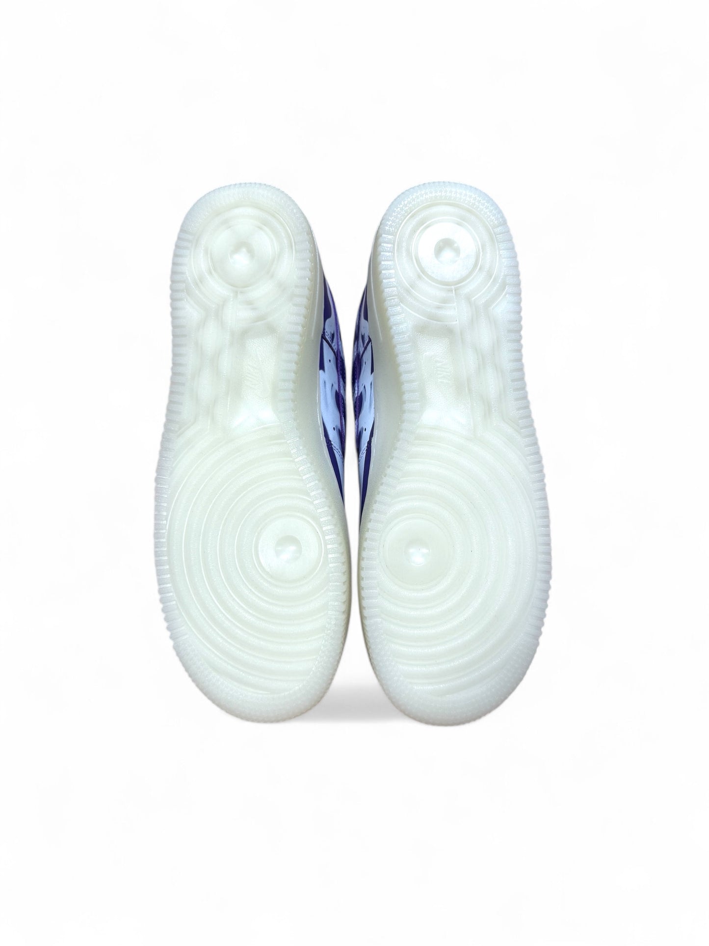Nike Air Force 1 Purple Skeleton (2021 Halloween)