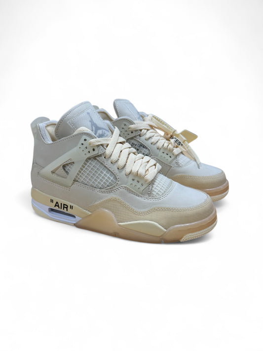 Off-White X Air Jordan 4 Sail