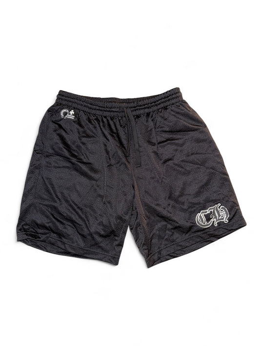 Chrome Hearts Black Mesh Shorts