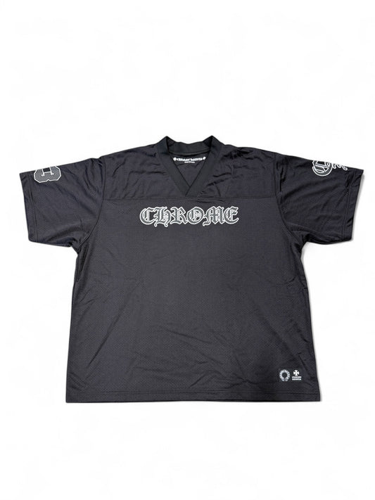 Chrome Hearts Black Mesh Jersey Short Sleeve