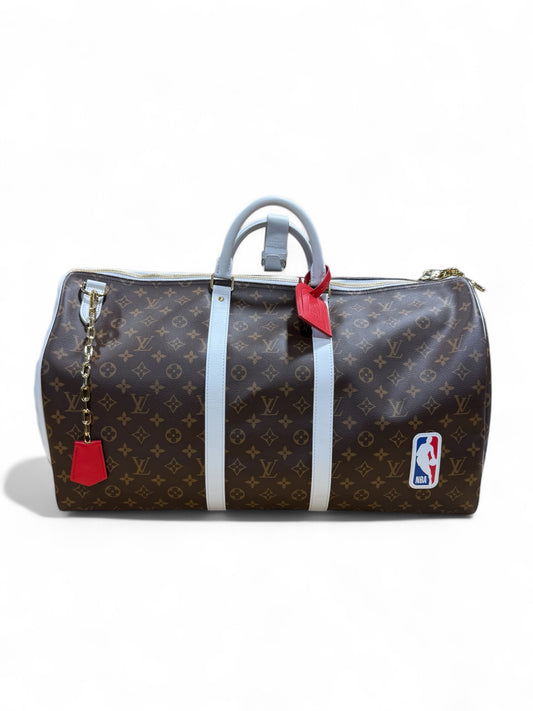 Louis Vuitton X NBA Brown Monogram Keepall 55