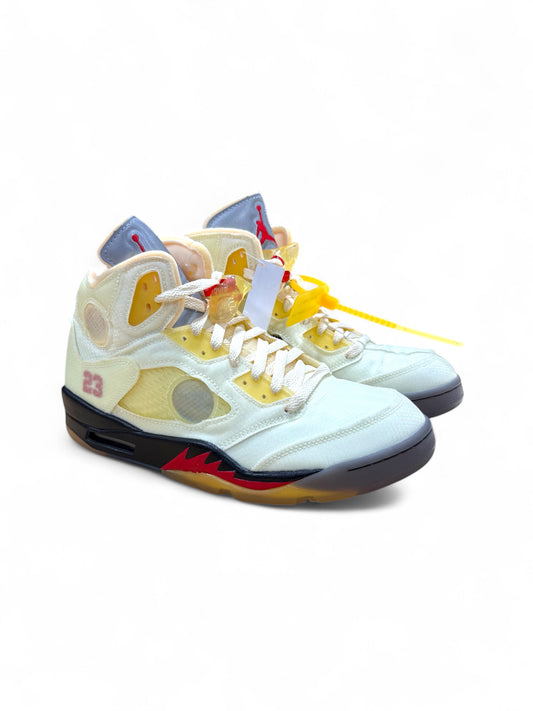 Off-White X Air Jordan 5 Sail