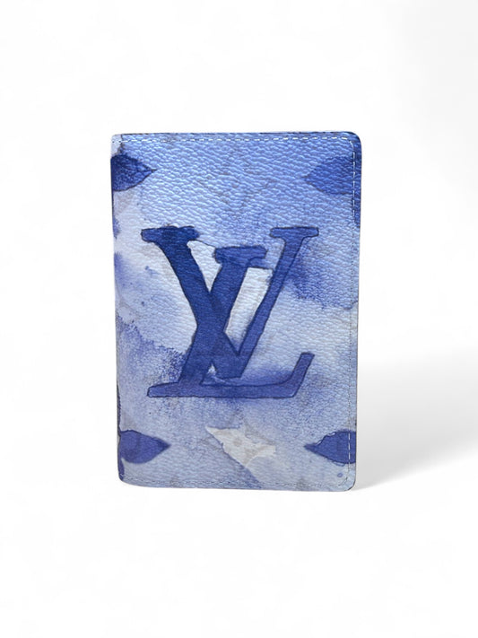 Louis Vuitton White Watercolor Monogram Pocket Organizer