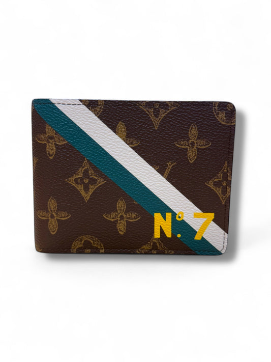 Louis Vuitton Brown No. 7 Monogram Bifold Wallet