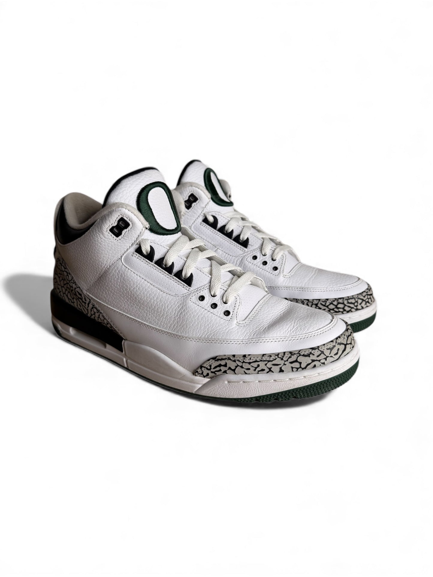 White Oregon Ducks Air Jordan 3 Player Exclusive (PE)