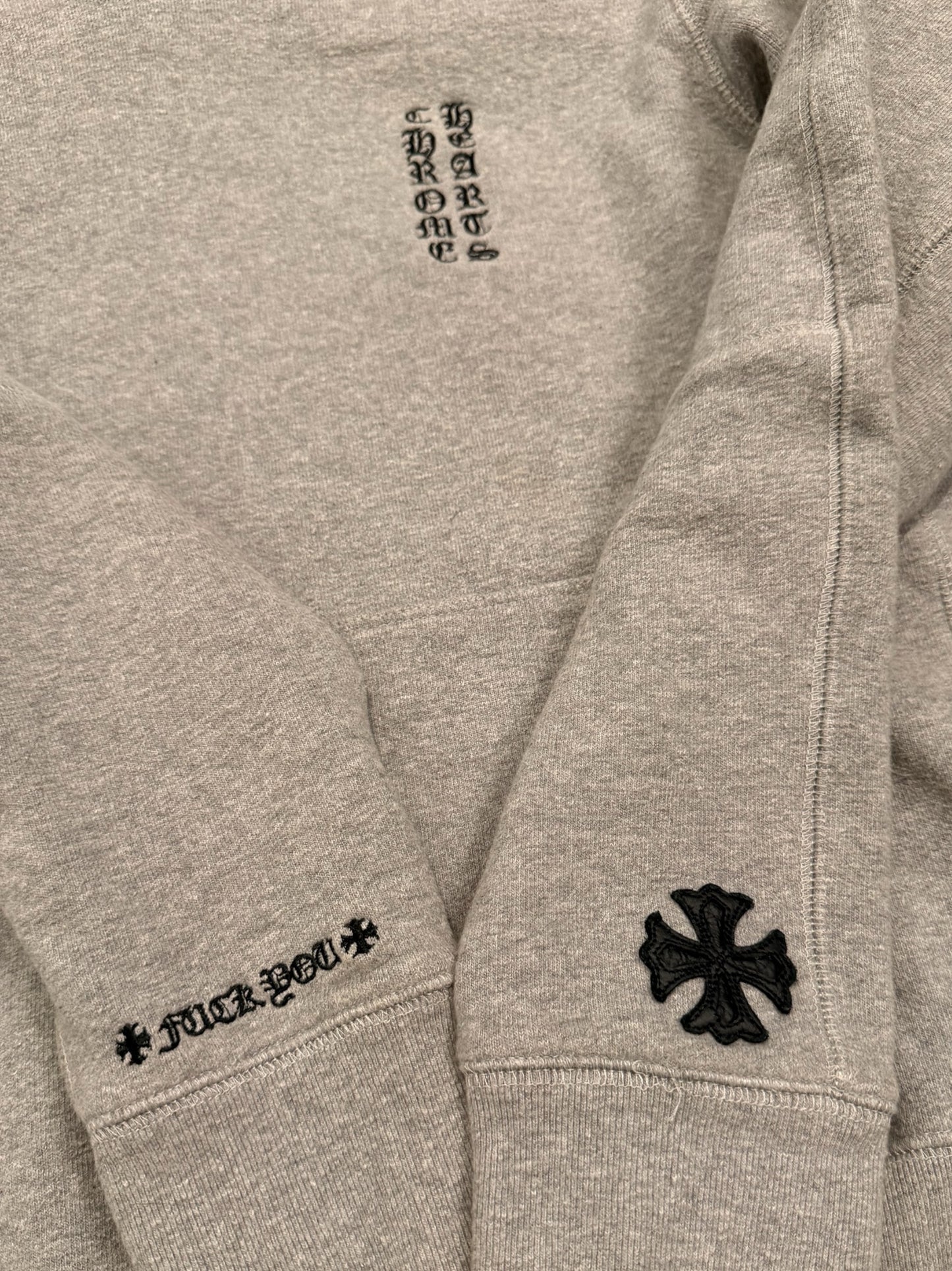 Chrome Hearts Plus Cross Patch Hoodie