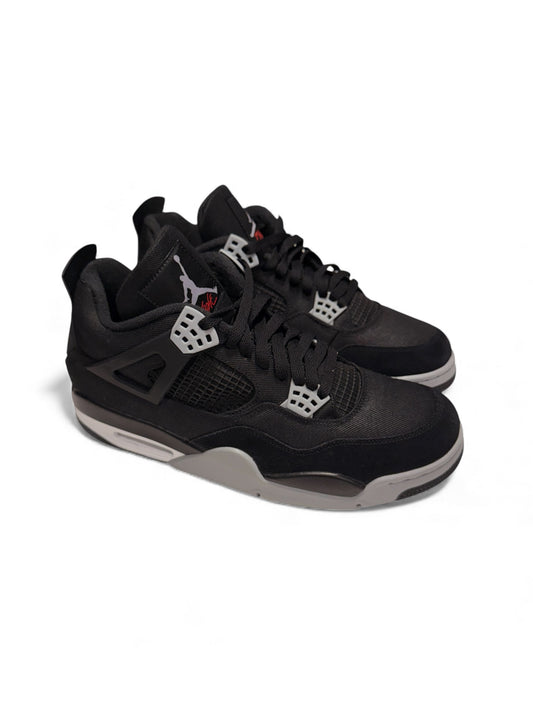 Jordan 4 Retro Black Canvas