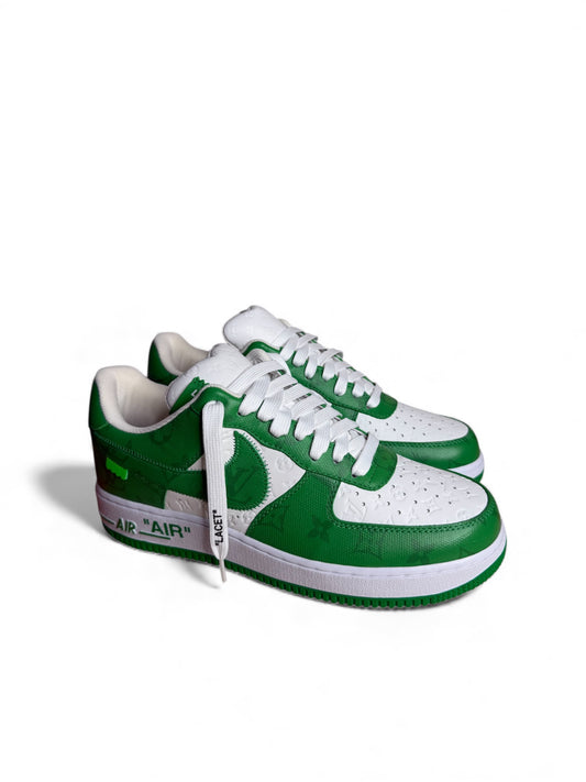 Green Louis Vuitton Air Force 1